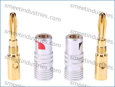 4mm Gold Plated Banana Plugs